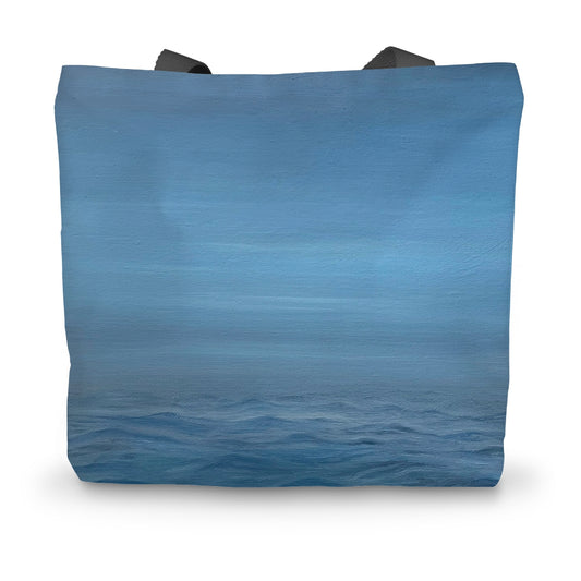 Blue Horizon Canvas Tote Bag