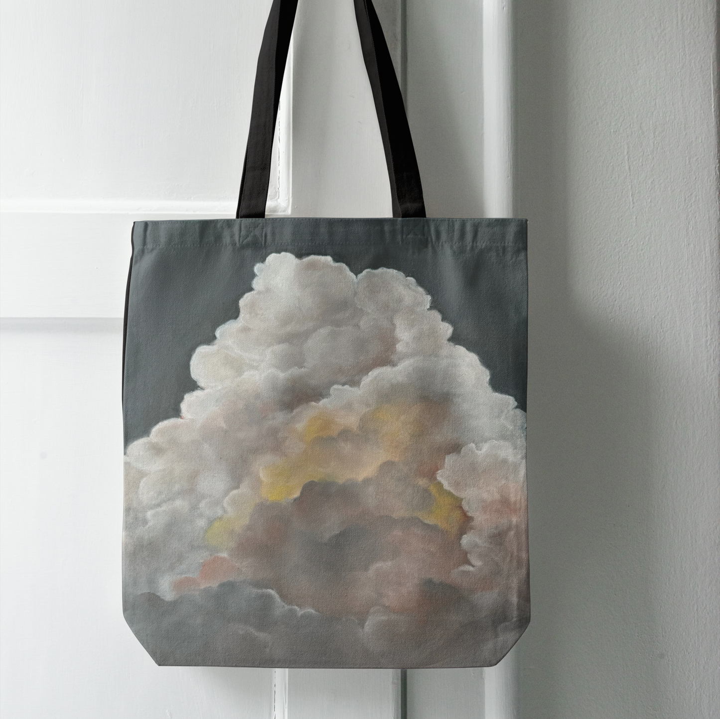 Landscape of Cream Canvas Tote Bag