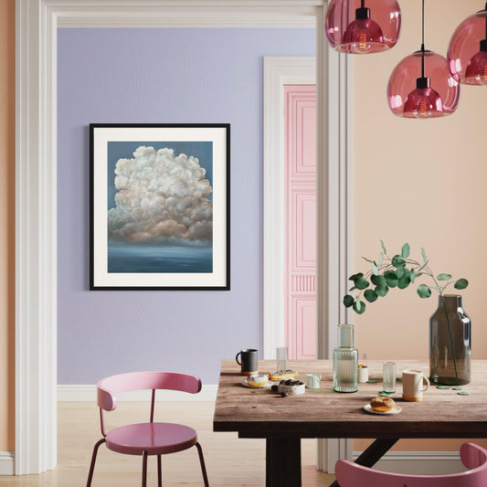 Cloud Bursting Framed & Mounted Print