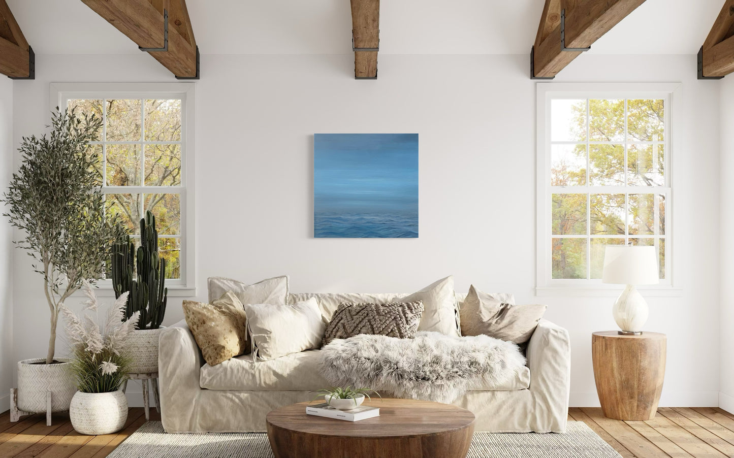 Blue Horizon Canvas