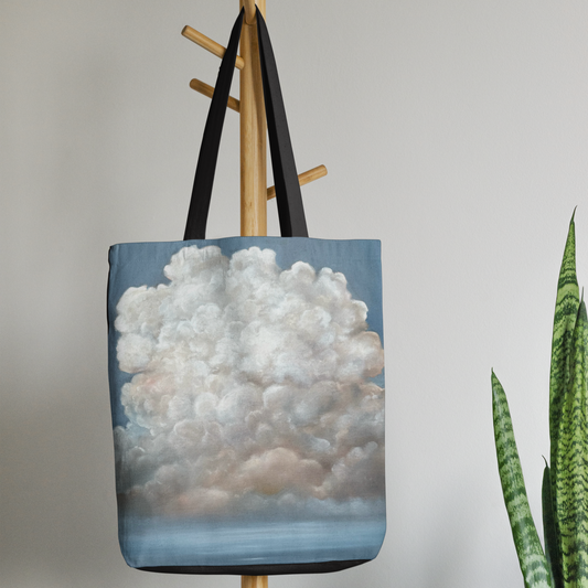 Cloud Bursting Canvas Tote Bag