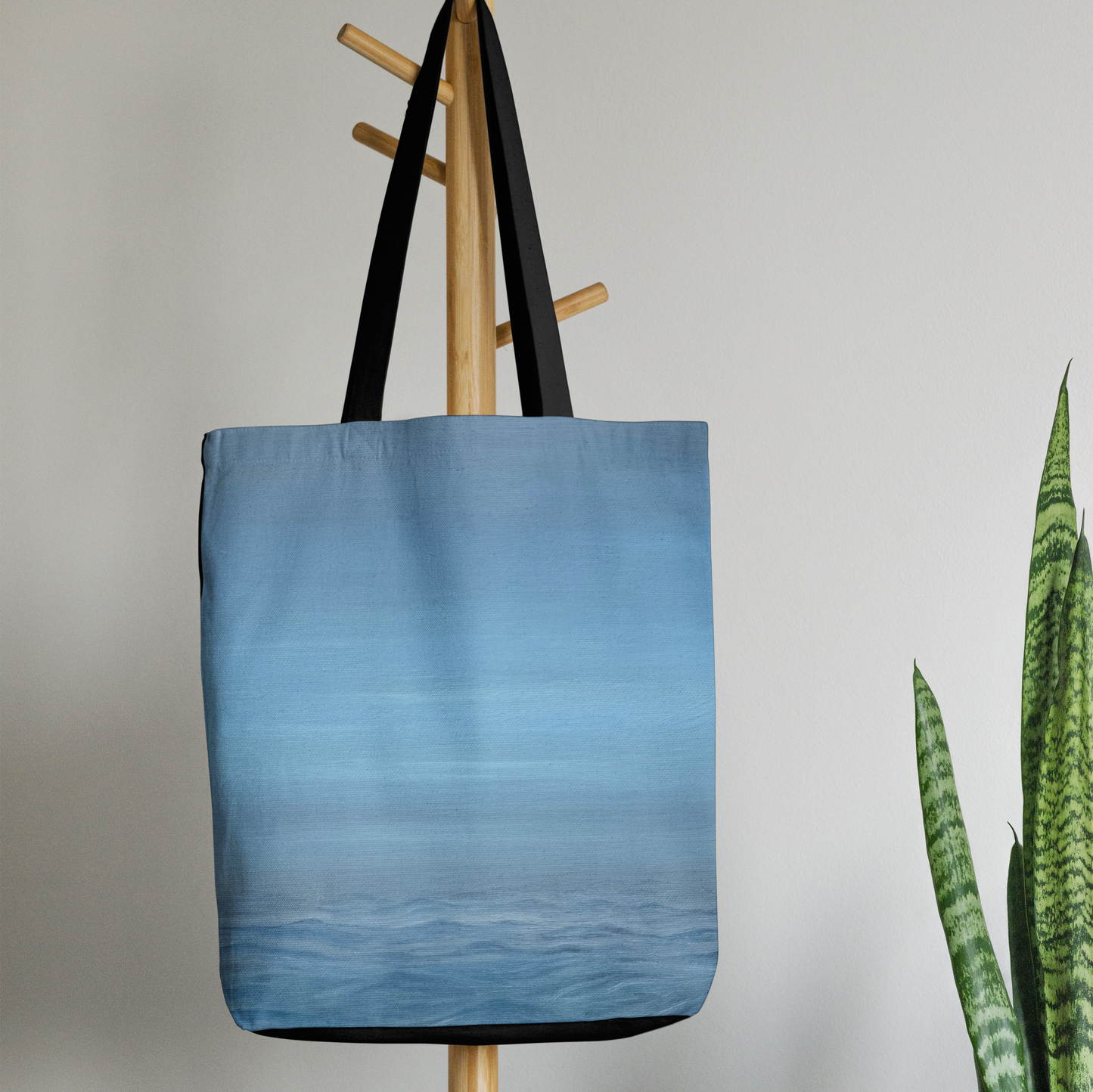 Blue Horizon Canvas Tote Bag